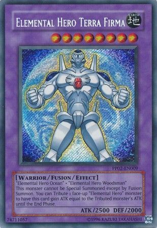 Elemental HERO Terra Firma - PP02-EN009 - Secret Rare available at 401 Games Canada