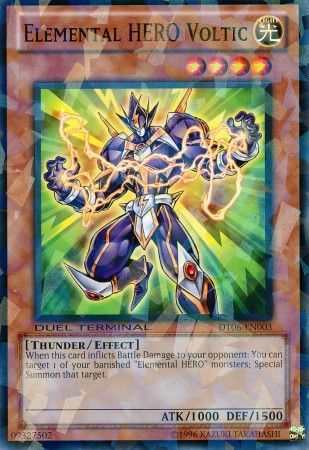 Elemental HERO Voltic - DT06-EN003 - Normal Parallel Rare available at 401 Games Canada