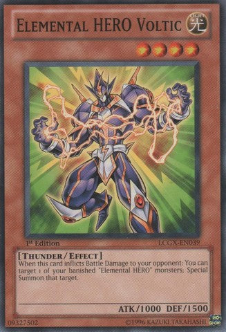 Elemental HERO Voltic - LCGX-EN039 - Common - 1st Edition available at 401 Games Canada