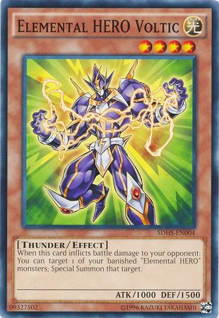 Elemental HERO Voltic - SDHS-EN004 - Common - Unlimited available at 401 Games Canada