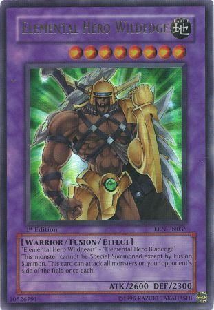 Elemental HERO Wildedge - EEN-EN035 - Ultra Rare - 1st Edition available at 401 Games Canada