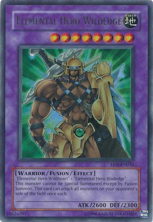 Elemental HERO Wildedge - EEN-EN035 - Ultra Rare - Unlimited available at 401 Games Canada