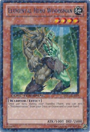 Elemental HERO Woodsman - DT04-EN058 - Rare Parallel Rare available at 401 Games Canada