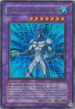 Elemental Hero Aqua Neos - POTD-EN031 - Ultra Rare - Unlimited available at 401 Games Canada