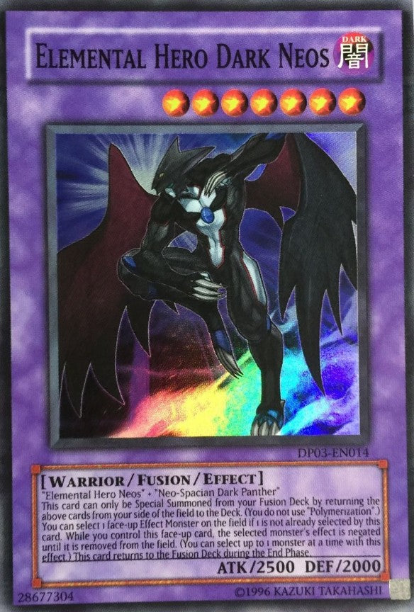 Elemental Hero Dark Neos - DP03-EN014 - Super Rare - Unlimited available at 401 Games Canada