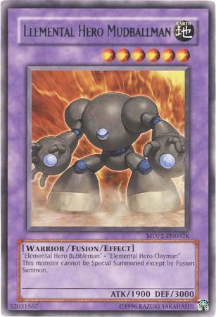 Elemental Hero Mudballman - MDP2-EN002K - Rare (UDE Redemption) available at 401 Games Canada