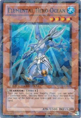 Elemental Hero Ocean - DT05-EN014 - Normal Parallel Rare available at 401 Games Canada