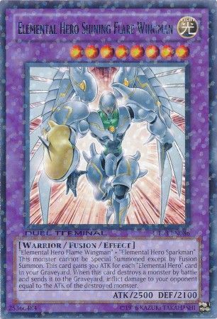 Elemental Hero Shining Flare Wingman - DT03-EN086 - Rare Parallel Rare available at 401 Games Canada