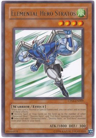 Elemental Hero Stratos - CP06-EN009 - Rare available at 401 Games Canada