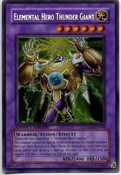 Elemental Hero Thunder Giant - EHC2-EN004 - Secret Rare available at 401 Games Canada