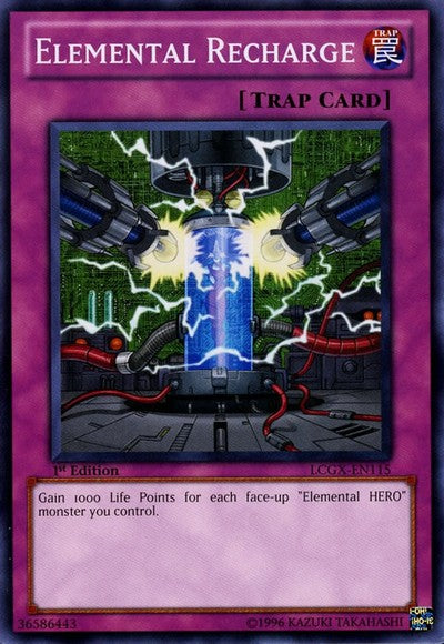 Elemental Recharge - LCGX-EN115 - Common - 1st Edition available at 401 Games Canada
