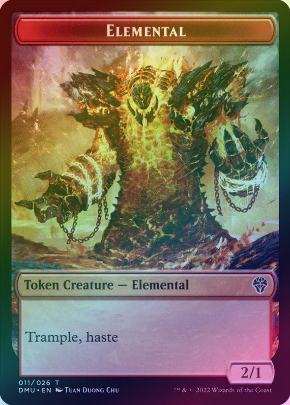 Soldier // Elemental Token (Foil) (TDMU)