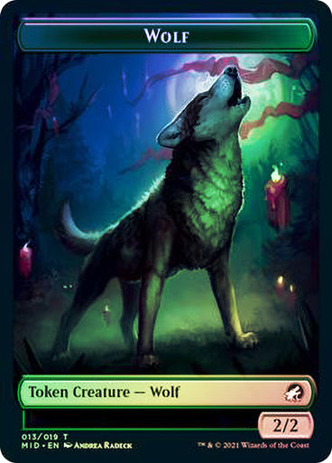 401 Games Canada - Elemental // Wolf (Foil) (MID Token) 401 Games Canada - Elemental // Wolf (Foil) (MID Token)