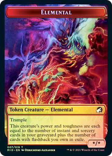 401 Games Canada - Elemental // Wolf (Foil) (MID Token) 401 Games Canada - Elemental // Wolf (Foil) (MID Token)