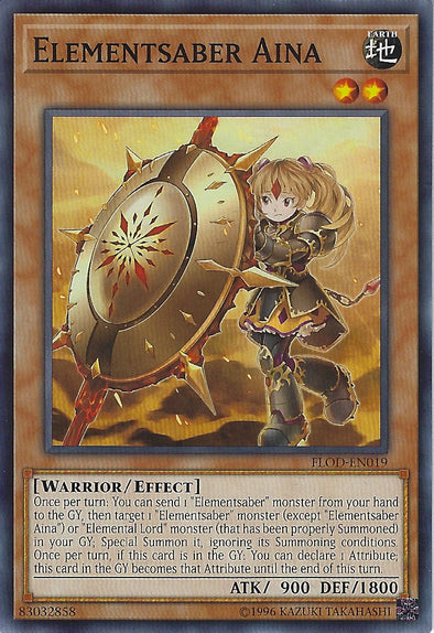 Elementsaber Aina - FLOD-EN019 - Common - Unlimited available at 401 Games Canada