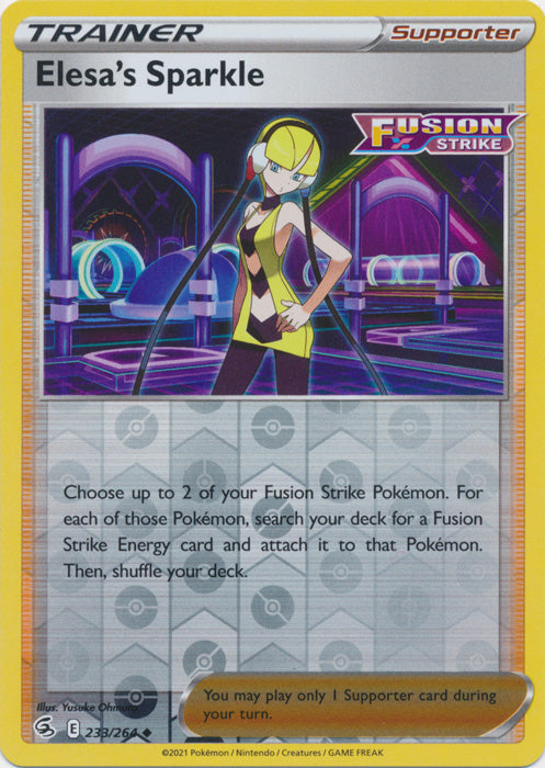 Elesa's Sparkle - 233/264 - Uncommon - Reverse Holo available at 401 Games Canada