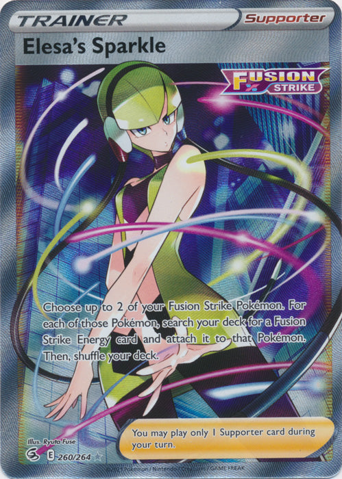 Elesa's Sparkle - 260/264 - Full Art Ultra Rare available at 401 Games Canada