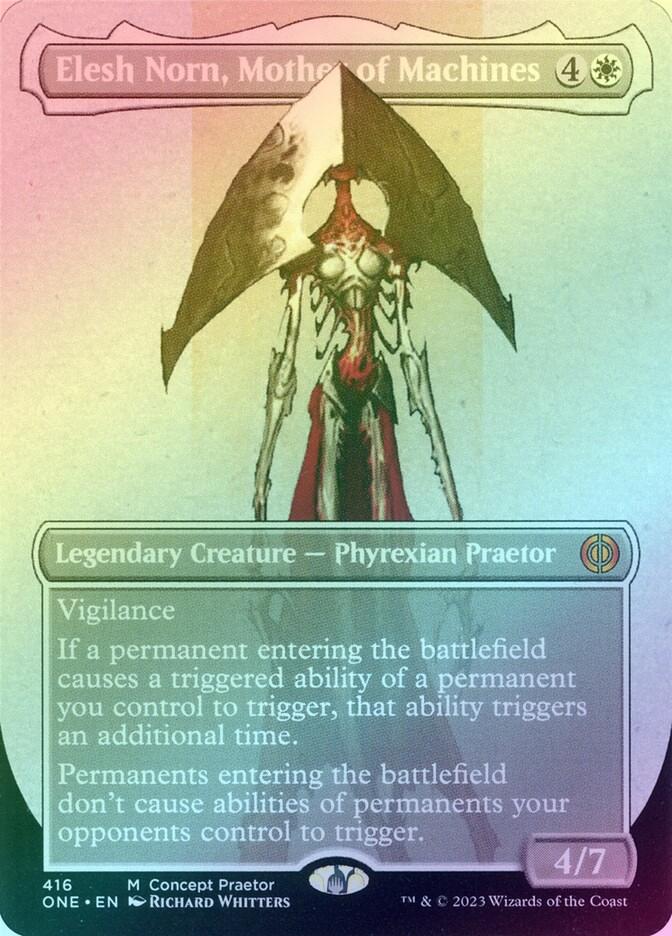 401 Games Canada - Elesh Norn, Mother of Machines - Borderless Concept ...