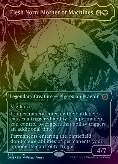 401 Games Canada - Elesh Norn, Mother of Machines - Oil Slick (Foil) (ONE) 401 Games Canada - Elesh Norn, Mother of Machines - Oil Slick (Foil) (ONE)