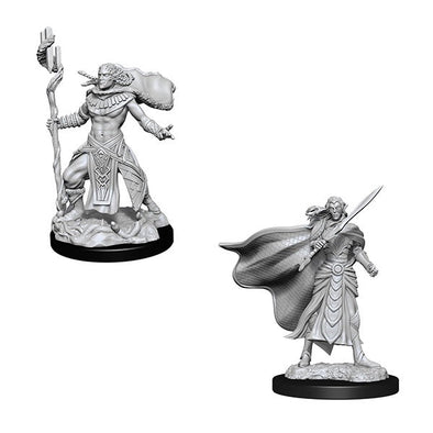 Elf Fighter/ Cleric - Magic: The Gathering Unpainted Minis available at 401 Games Canada