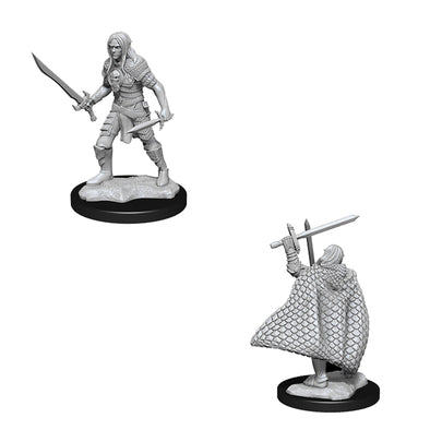 Elf Fighter Male - Pathfinder Deep Cuts Unpainted Minis available at 401 Games Canada