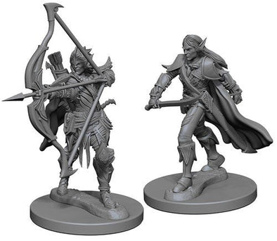 Elf Male Fighter - Pathfinder Deep Cuts Unpainted Minis available at 401 Games Canada