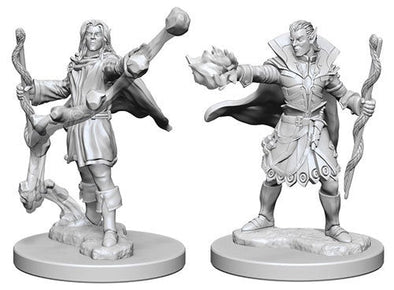 Elf Male Sorcerer - Pathfinder Deep Cuts Unpainted Minis available at 401 Games Canada