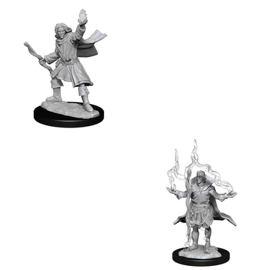 Elf Sorcerer Male - Pathfinder Deep Cuts Unpainted Minis available at 401 Games Canada