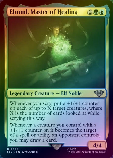 401 Games Canada - Elrond, Master of Healing (Foil) (LTR) 401 Games Canada - Elrond, Master of Healing (Foil) (LTR)