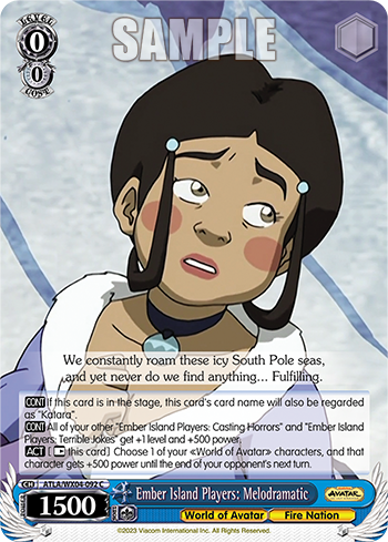 Ember Island Players: Melodramatic - ATLA/WX04-E092 - Common available at 401 Games Canada