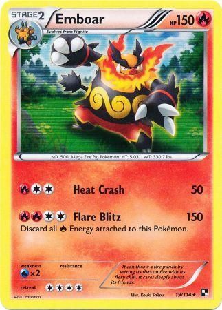 Emboar - 19/114 - Holo Rare available at 401 Games Canada