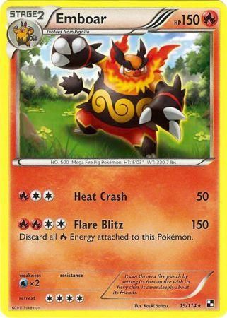 Emboar - 19/114 - Rare - Theme Deck Exclusive available at 401 Games Canada