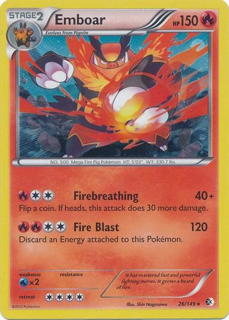 Emboar - 26/149 - Alternate Holo - Promo available at 401 Games Canada