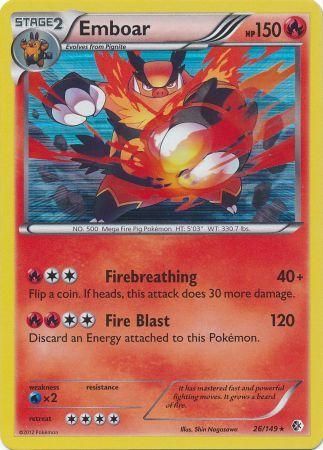 Emboar - 26/149 - Holo Rare available at 401 Games Canada