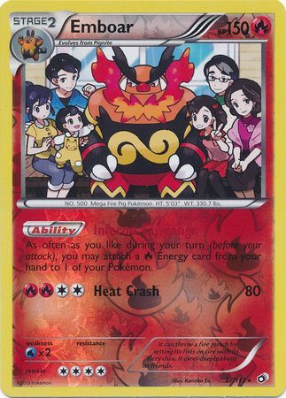 Emboar - 27/113 - Holo Rare - Reverse Holo available at 401 Games Canada