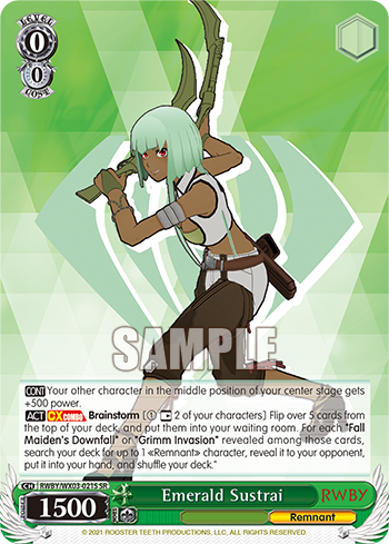 Emerald Sustrai - RWBY/WX03-E021S - Super Rare available at 401 Games Canada