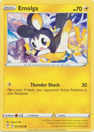 Emolga - 057/203 - Common available at 401 Games Canada