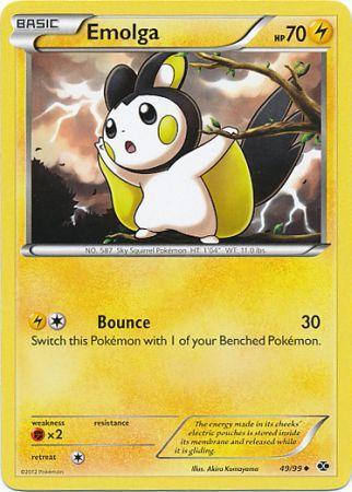 Emolga - 49/99 - Uncommon available at 401 Games Canada