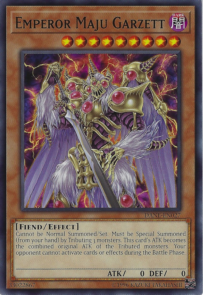 yugioh maju garzett deck 401 Games Canada - Emperor Maju Garzett - DANE-EN027 - Common