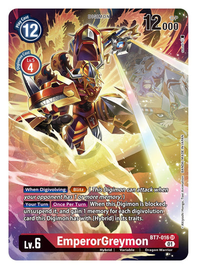 EmperorGreymon (Alternate Art) - BT7-016 - Super Rare available at 401 Games Canada