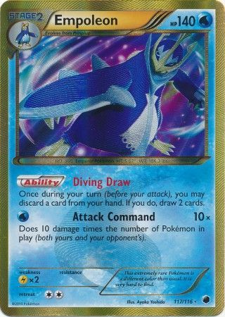 Empoleon - 117/116 - Secret Rare available at 401 Games Canada