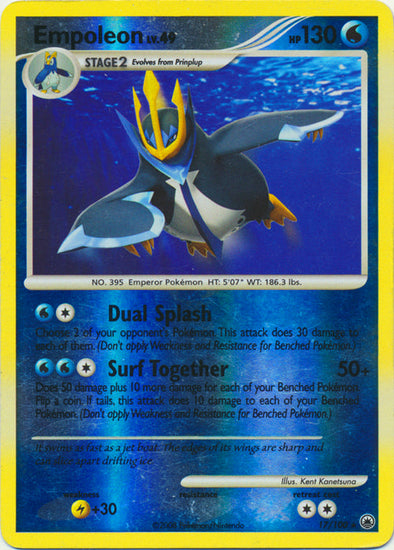 Empoleon - 17/100 - Rare - Reverse Holo available at 401 Games Canada