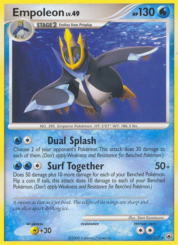 Empoleon - 17/100 - Rare available at 401 Games Canada