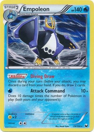 Empoleon - 29/108 - Holo Rare available at 401 Games Canada