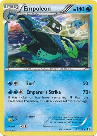 Empoleon - 35/113 - Rare available at 401 Games Canada