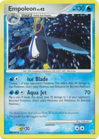 Empoleon - 4/130 - Holo Rare available at 401 Games Canada