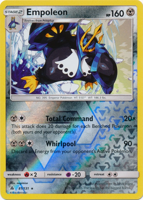 Empoleon - 81/131 - Holo Rare - Reverse Holo available at 401 Games Canada