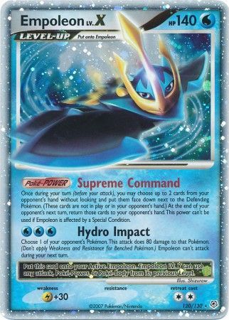 Empoleon LV.X - 120/130 - Ultra Rare available at 401 Games Canada