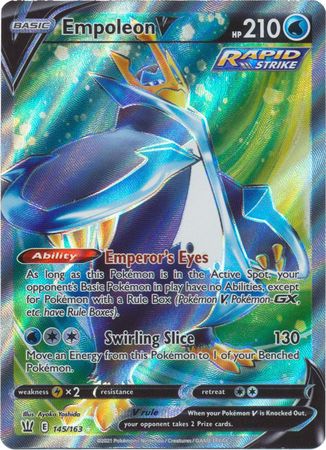 Empoleon V - 145/163 - Full Art Ultra Rare available at 401 Games Canada