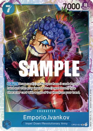 Emporio.Ivankov - OP02-051 - Super Rare available at 401 Games Canada